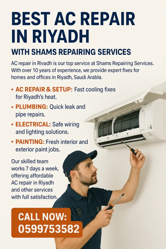 Ac repair in riyadh